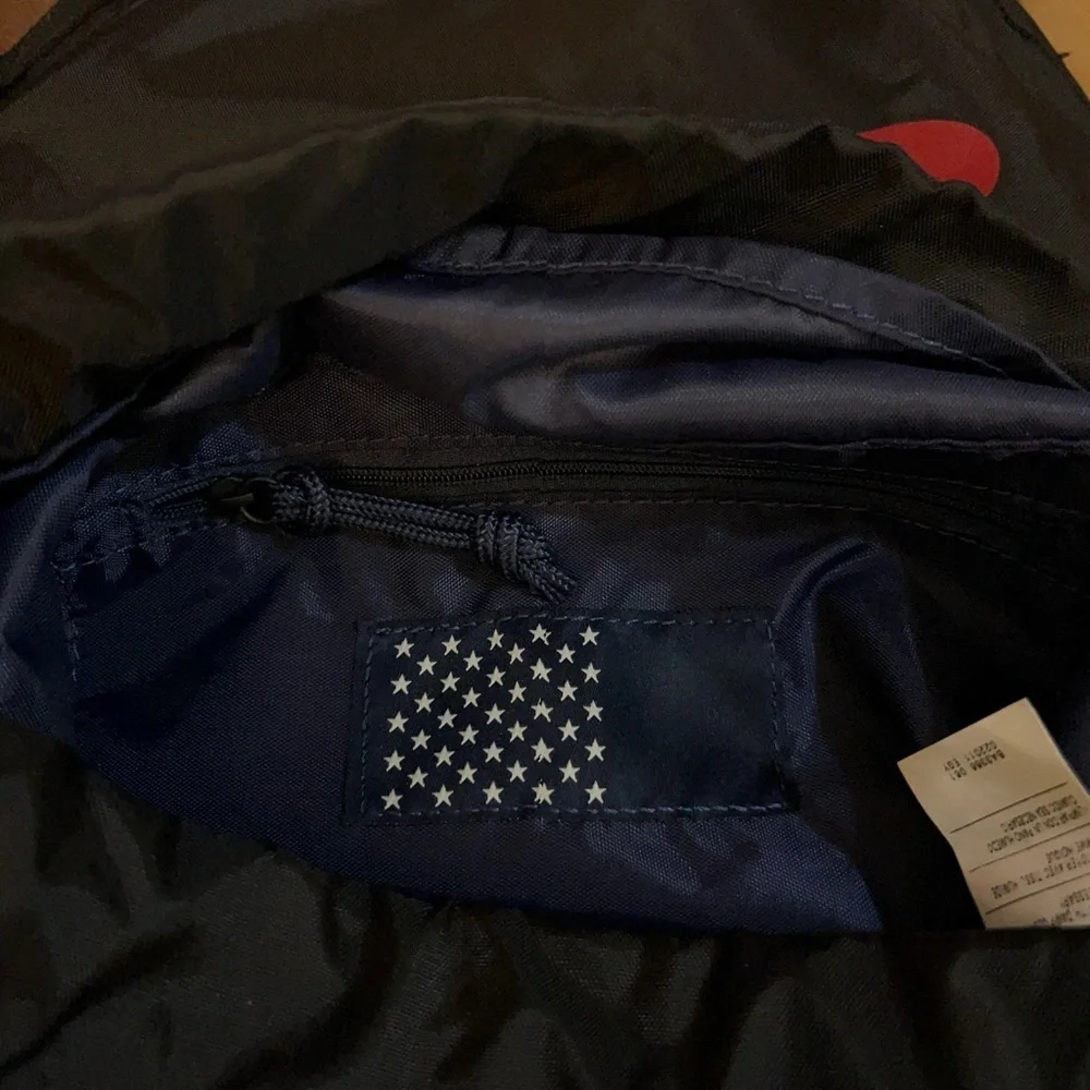 Nike USMNT Heritage Black Backpack with Red Nike Swoosh